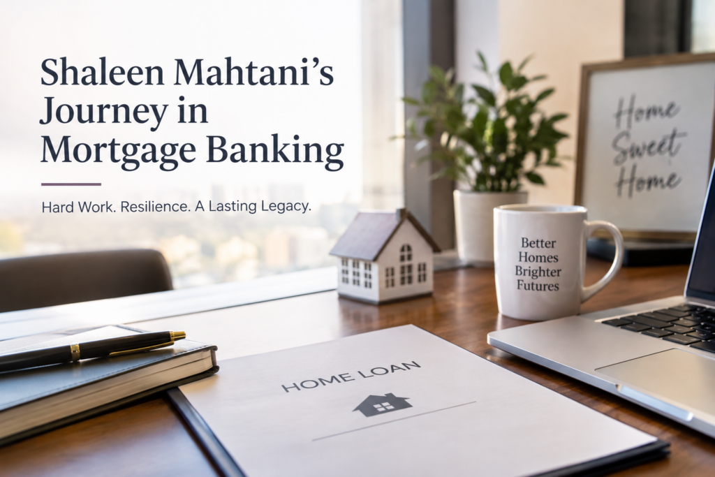 Shaleen Mahtani’s Journey in Mortgage Banking